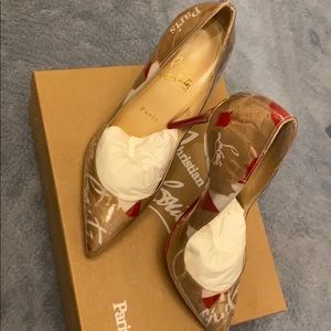 Pigalle Follies 100 Loubi Kraft PVC Pump